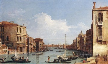 カンポ S ヴィオからバチノ カナレット ヴェネツィアに向かう大運河 Oil Paintings